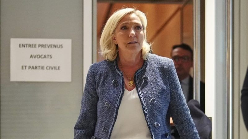 Le Pen wurde wegen Unterschlagung der EU -Mittel verurteilt