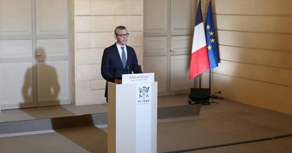 Alexis Kohler, der engste Berater von Macron, wird die Elysée nach acht Jahren als Generalsekretär verlassen