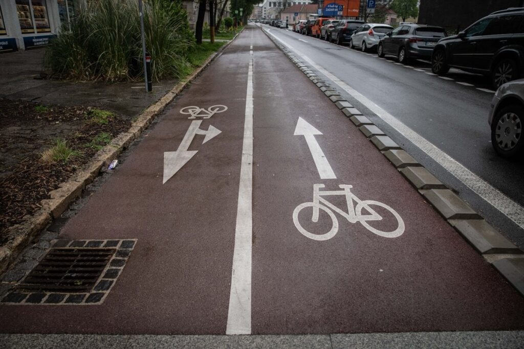 Das Radfahren in Bratislava hat nur auf dem Papier Priorität: Die Pläne sind mit einem Drittel der Stadt gefüllt