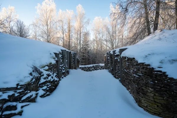 Erkundung von Varbola Festung - Was für ein wunderschönes Winterwetter