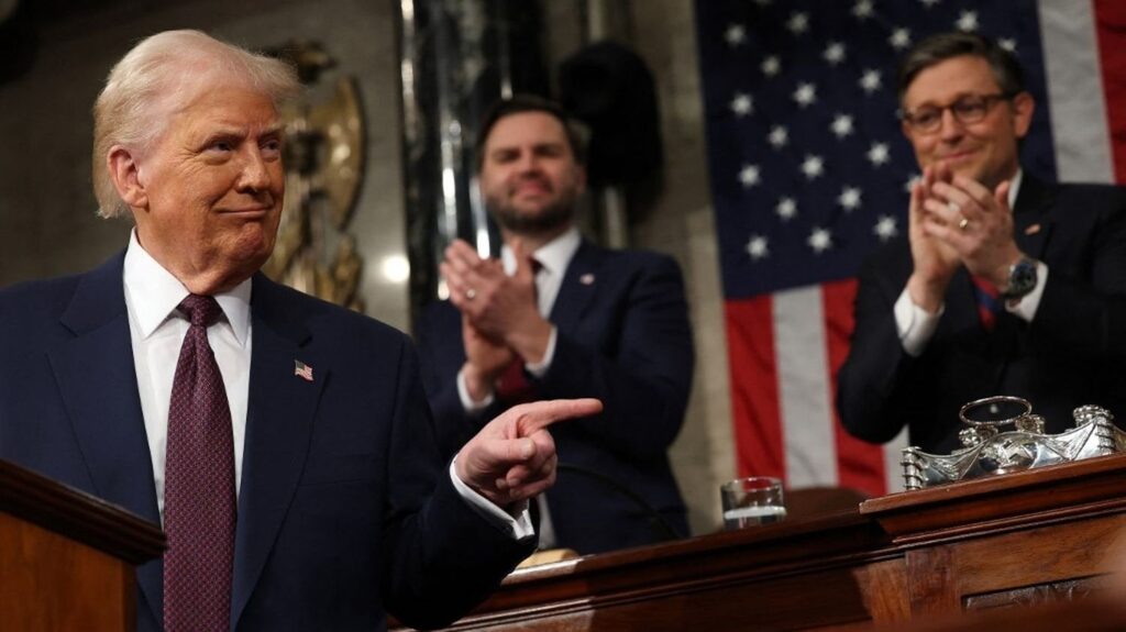 Zollaufgaben, Kontrolle von Grönland, Hommage an Elon Musk … Was muss aus Donald Trumps Rede vor dem US -Kongress in Erinnerung bleiben Zollaufgaben, Kontrolle von Grönland, Hommage an Elon Musk ... Was muss aus Donald Trumps Rede vor dem US -Kongress in Erinnerung bleiben