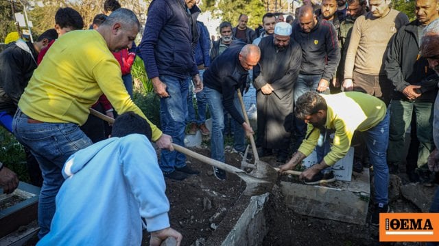 Dead Griechisch -orthodoxe in Syrien, schoss ihn in den Kopf - die Leiche blieb vier Stunden auf der Straße, sagt sein Sohn
