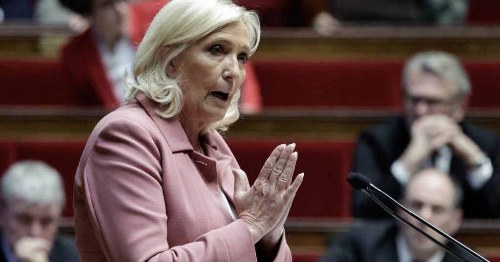 Marine Le Pen verurteilt die „Brutalität“ der Entscheidung der Vereinigten Staaten, Unterstützung in die Ukraine auszusetzen Marine Le Pen verurteilt die "Brutalität" der Entscheidung der Vereinigten Staaten, Unterstützung in die Ukraine auszusetzen