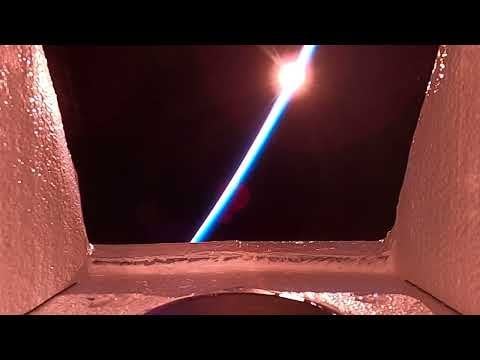 Von der Umlaufbahn nach Australien in 9 Minuten.