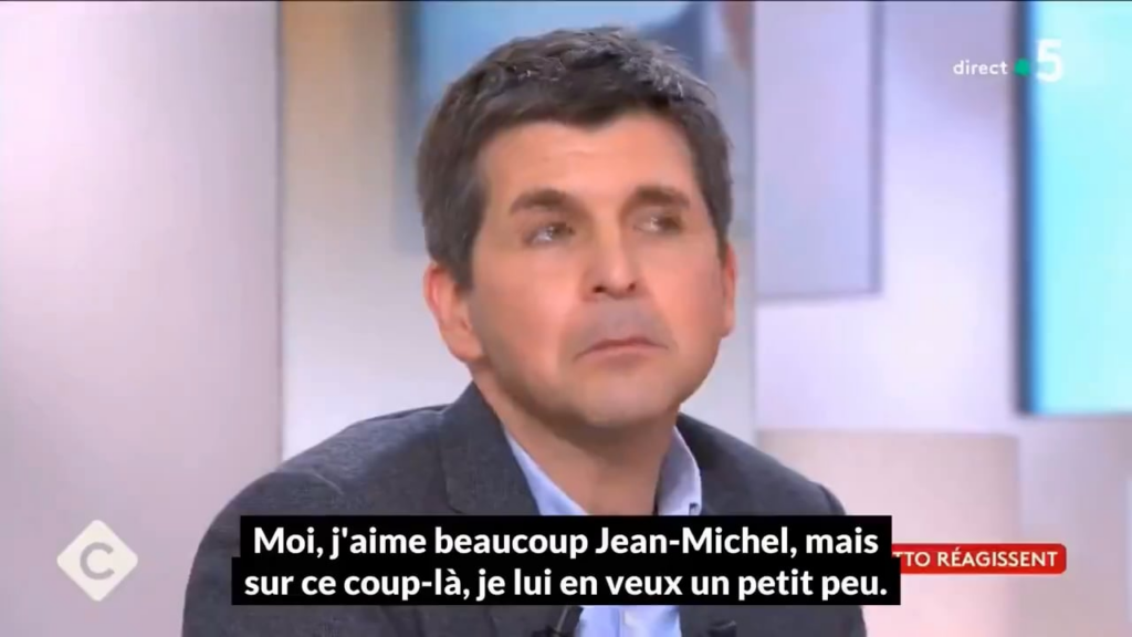 Thomas Sotto, Animator von The Morning of RTL, über den Rücktritt seines ehemaligen Kollegen Jean Michel Aphatie nach seinen Bemerkungen zu Algerien (C an Sie, 03.10.2025)