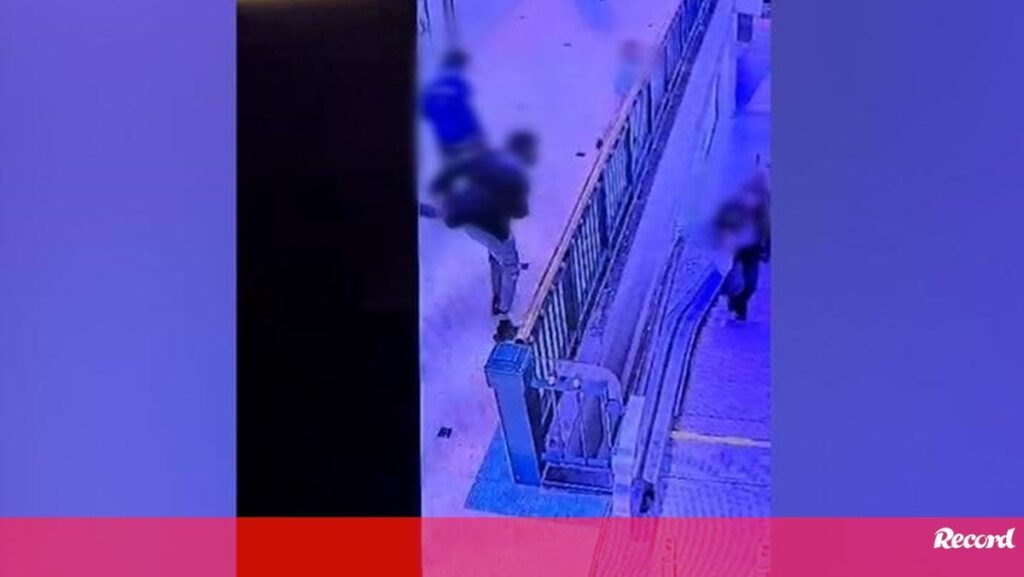 Gravierter Weltmord im Colombo Service Center in Lissabon