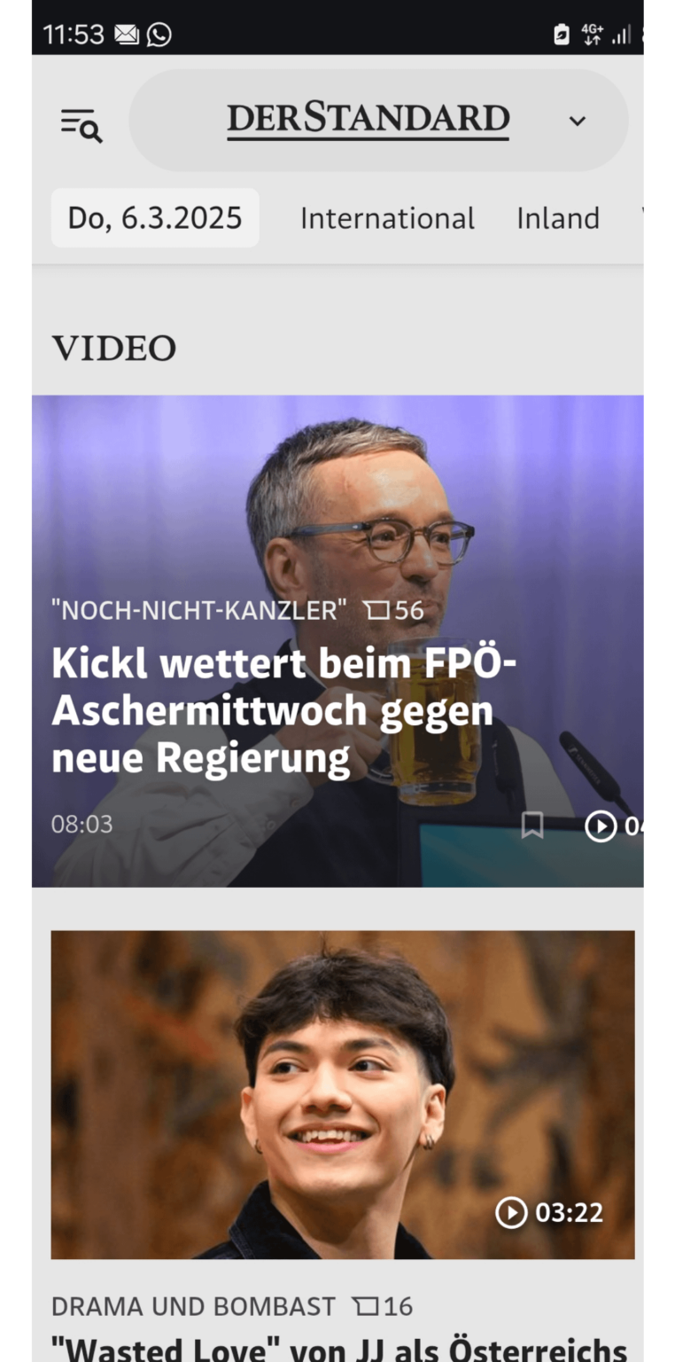 Gleich newsworthy wie „Schnee ist kalt“ Gleich newsworthy wie "Schnee ist kalt"