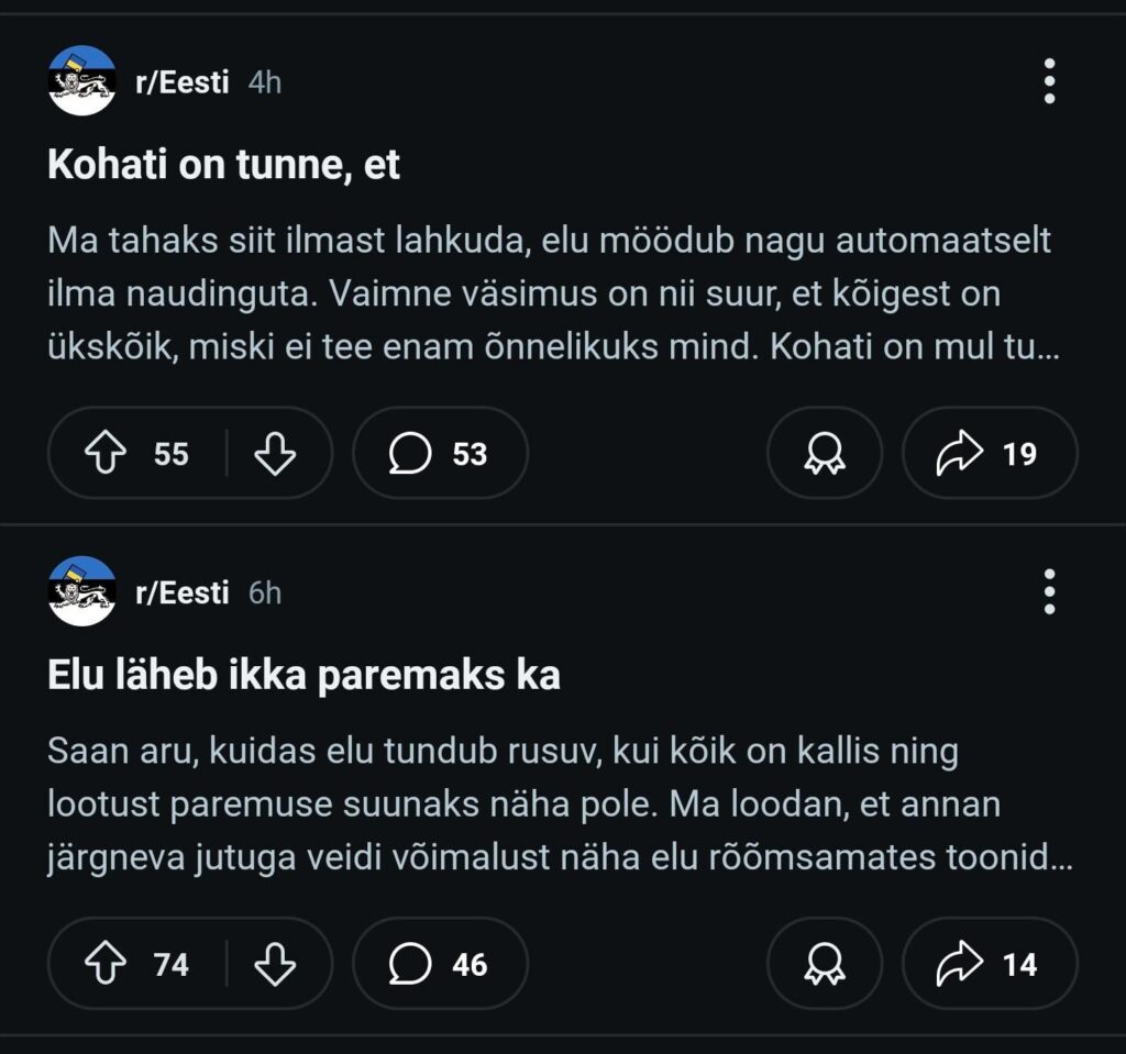 Ah ja, Dualität des Menschen