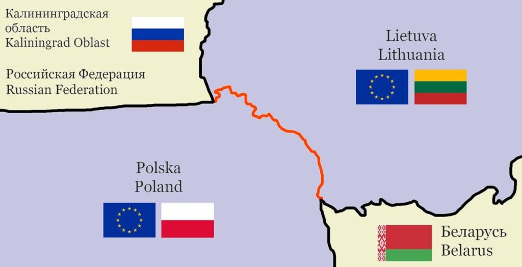 Wenn die Ru -Armee nicht mehr an der UA besetzt wäre, wäre das nächste Ziel der Suwałki Gap?
