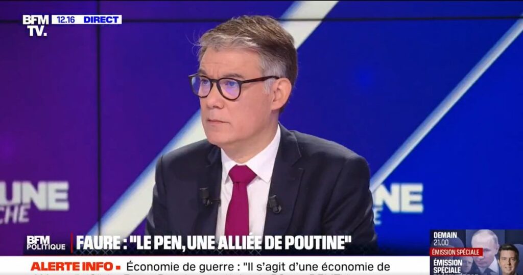 Verbündeter von Putin „,“ Erweiterung des Trumpismus „… Olivier Faure beschuldigt Marine Le Pen, ein“ Feind des Innenraums „zu sein Verbündeter von Putin "," Erweiterung des Trumpismus "... Olivier Faure beschuldigt Marine Le Pen, ein" Feind des Innenraums "zu sein