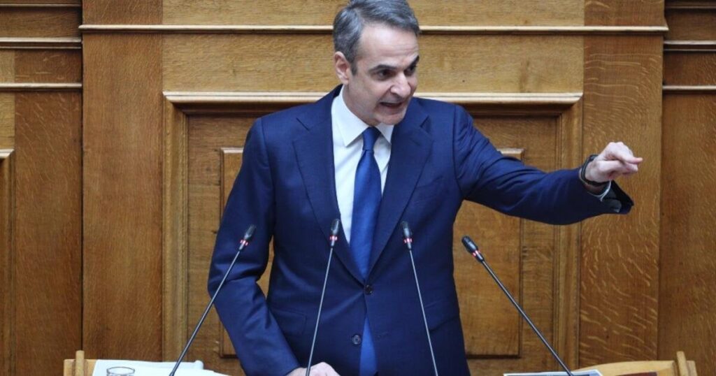 Mitsotakis 'Bewertung an den Staat: Mitsotakis: