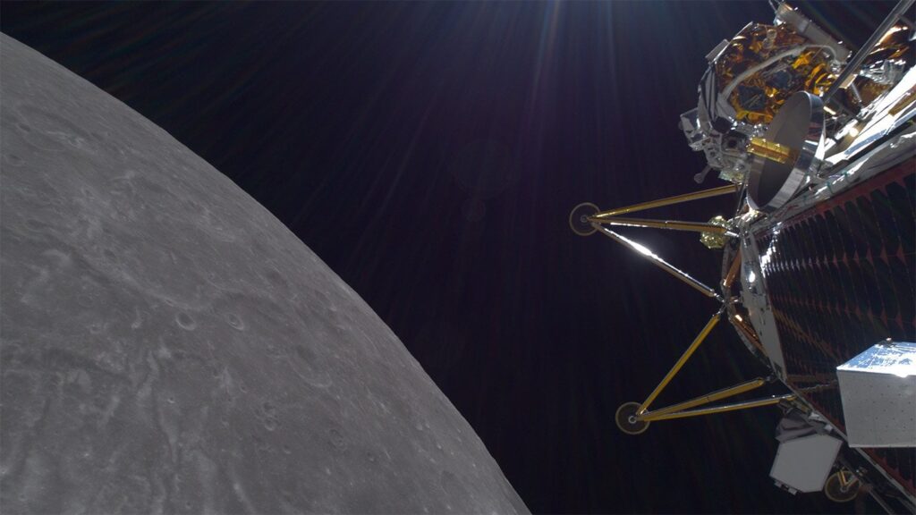 Zwei in Privatbesitz befindliche Raumschiffe nehmen Kontakt mit dem Mond auf