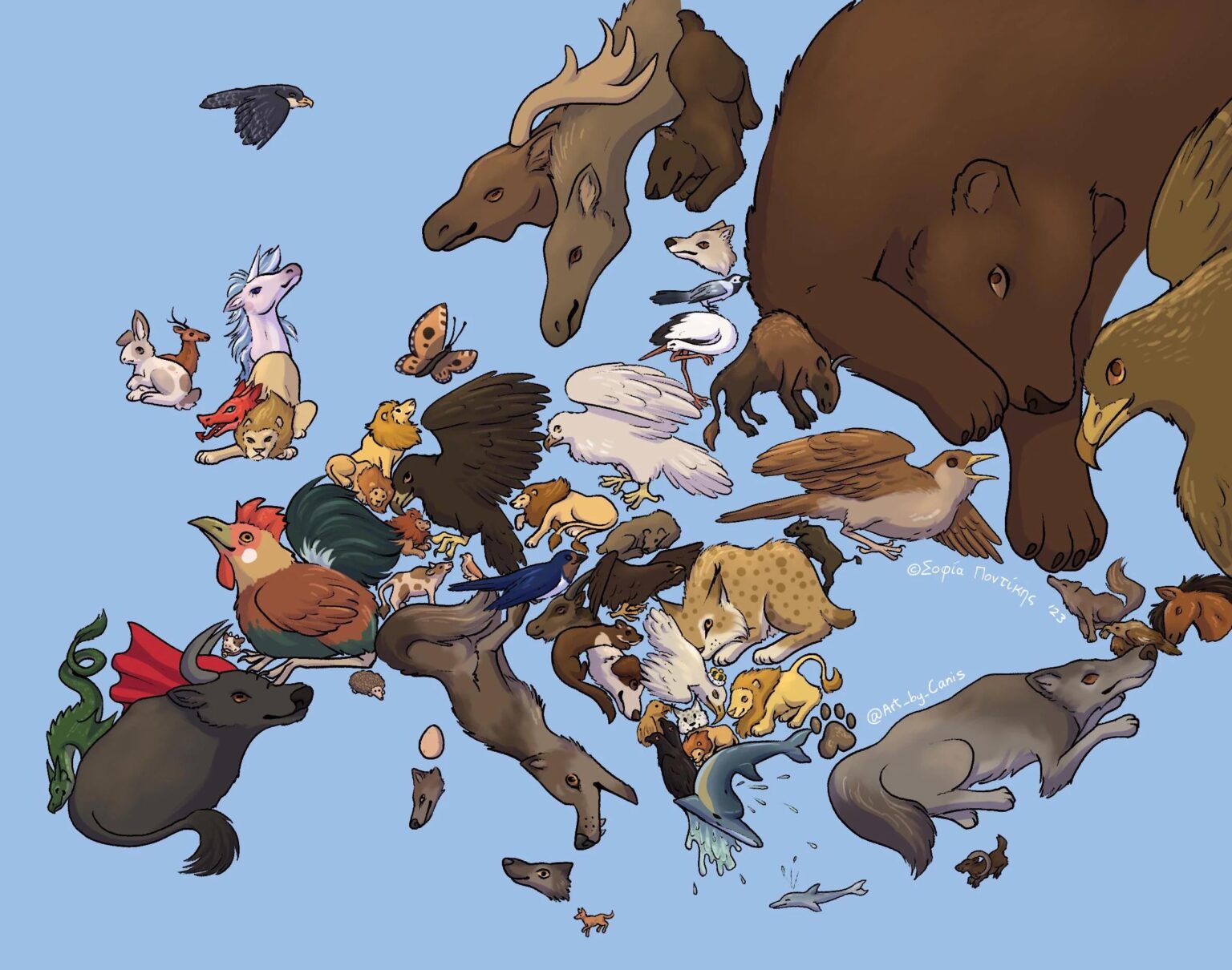 Nationale Tiere!