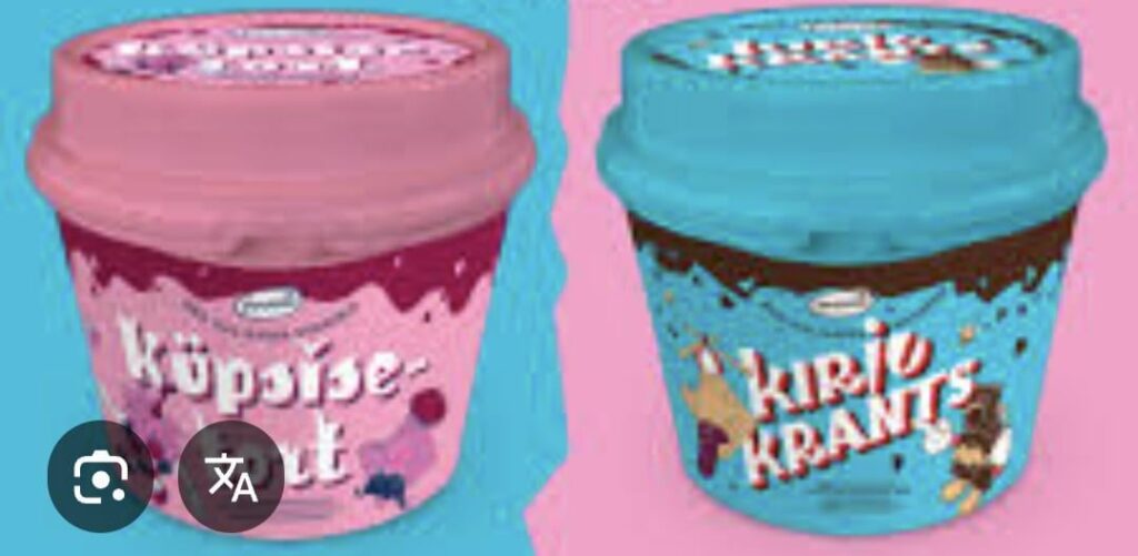 Erinnert sich jemand an diese Eiscreme?