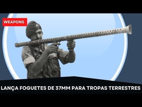Der Launcher 37mm Raketen für Landtruppen; Portugals Ersatz -Unterstützungswaffe