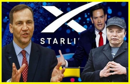 "Wir werden Starlink niemals für die Ukraine ausschalten", sagte Elon Musk. Der Konflikt um Starlink zwischen Musk, Rubio und polnischem Außenminister Sikorski geht weiter