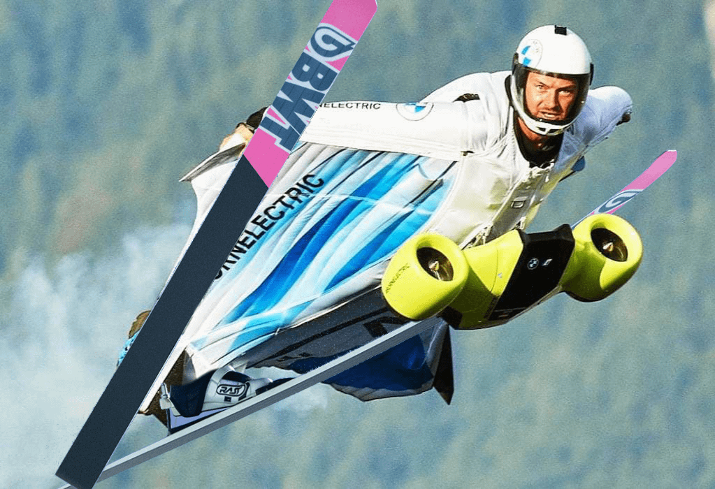 Exklusives Foto der manipulierten norwegischen Skispringer-Anzüge