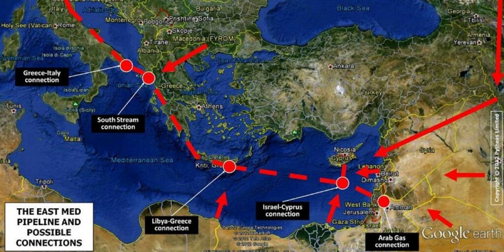 Zeiten Israels: East Med -Abkommen mit Zypern, Griechenland und Italien