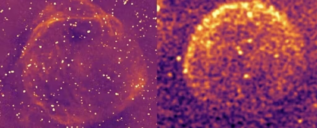 Radioteleskope enthüllen eine Fülle schwacher kreisförmiger Objekte am Himmel