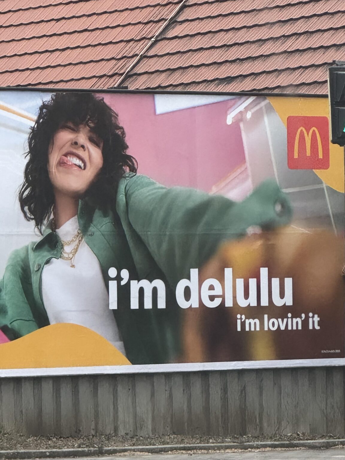 Neue Werbeplakate von McDonalds.