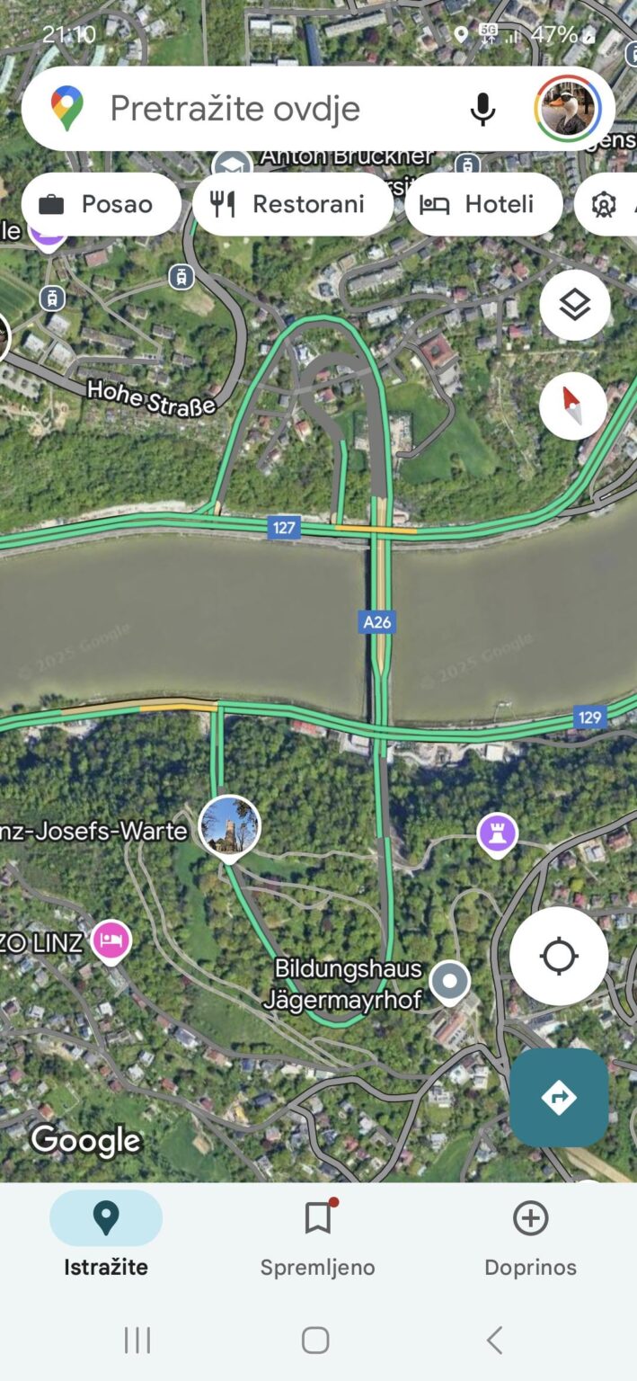 Ist diese Brücke fertig und offen für Verkehr / Linz Ist diese Brücke fertig und offen für Verkehr / Linz