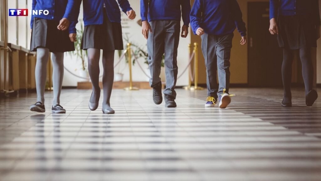 Uniform in der Schule: Warum Einrichtungen (bereits) Experimente aufgeben | TF1 Info Uniform in der Schule: Warum Einrichtungen (bereits) Experimente aufgeben | TF1 Info