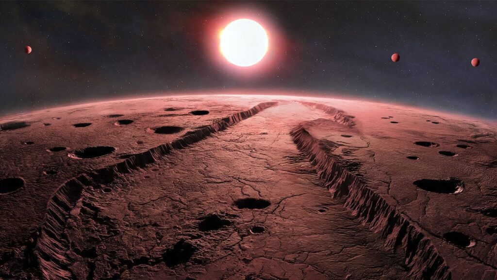 Wissenschaftler finden vier winzige Planeten in einem unserer nächsten Sterne