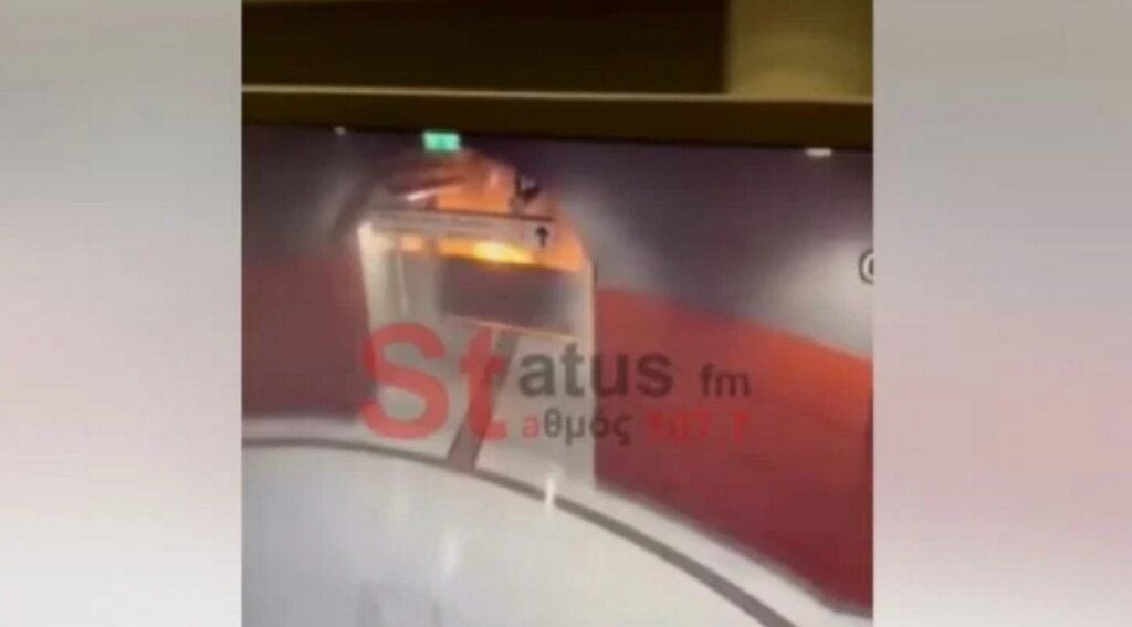 Thessaloniki Metro: Sie warfen Molotov in eine Station (Video)