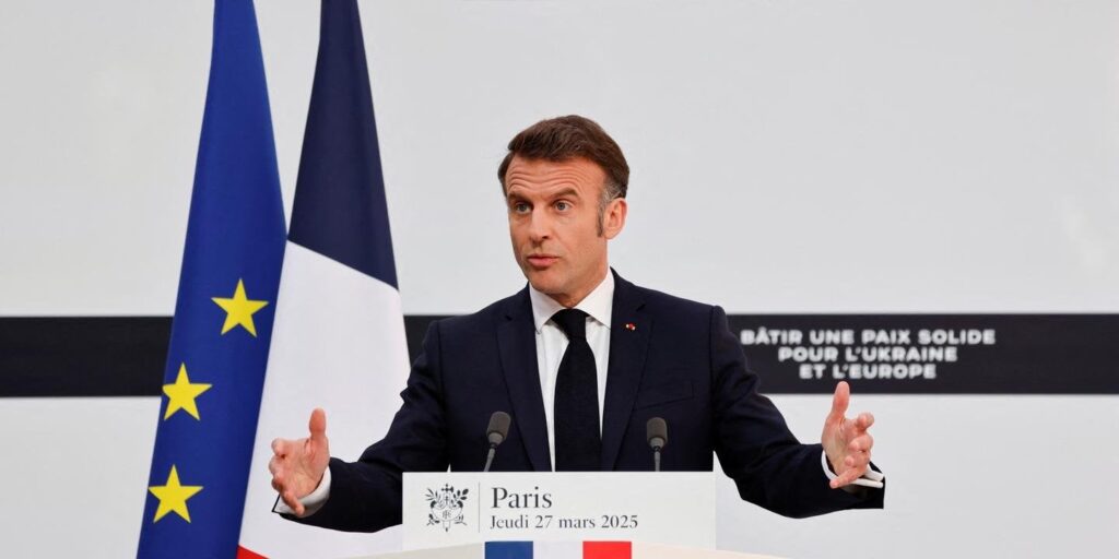 Live, Krieg in der Ukraine: Emmanuel Macron ruft die Schaffung einer „Rückversicherung“ hervor, die in Friedensfall in der Ukraine eingesetzt wird Live, Krieg in der Ukraine: Emmanuel Macron ruft die Schaffung einer "Rückversicherung" hervor, die in Friedensfall in der Ukraine eingesetzt wird