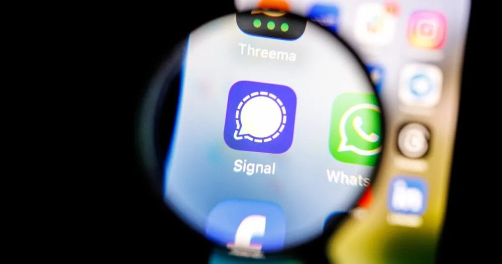 Kriminelle haben Signalbenutzer in Estland genommen Kriminelle haben Signalbenutzer in Estland genommen