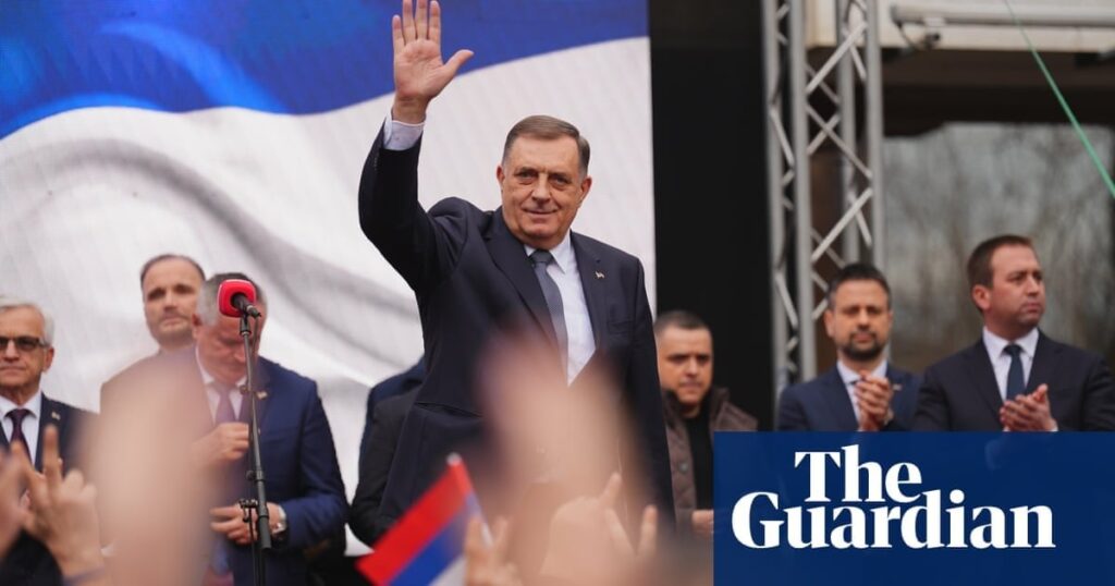 Pro-Russia Bosnian Serb Präsident Dodik wegen separatistischer Aktionen verurteilt | Bosnien und Herzegowina