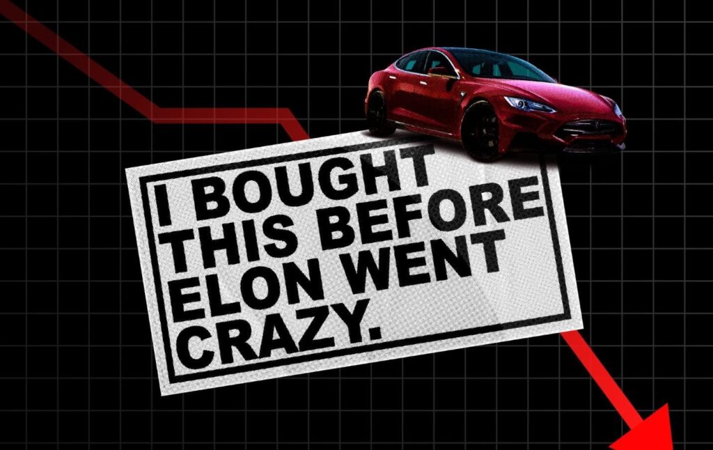 "Ich bedaure, eine Tesla gekauft zu haben": Warum der Aktienmarkt zusammengebrochen ist