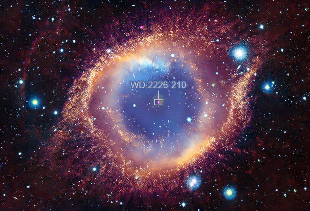 Röntgensignal von Helix-Nebel zeigt auf Planet, der durch weißes Zwerg zerstört wird