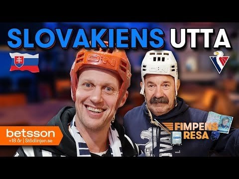 Ehemaliger professioneller schwedischer Hockeyspieler (und Vater des derzeitigen NHL -Spielers William Eklund) besucht Bratislava