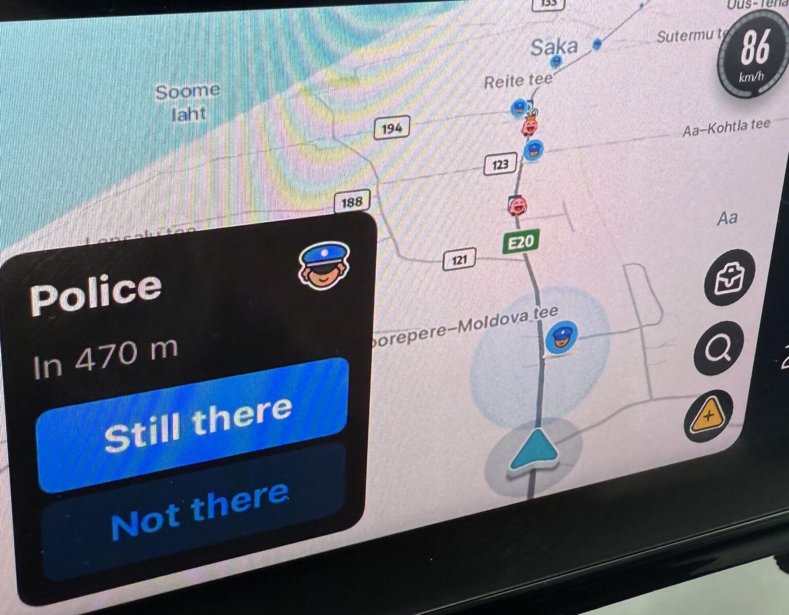 Waze und die Polizei Waze und die Polizei