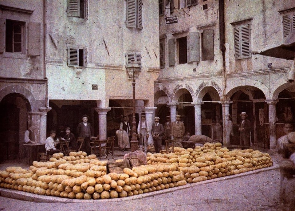 Die ersten Farbfotos Griechenlands. 1913.
