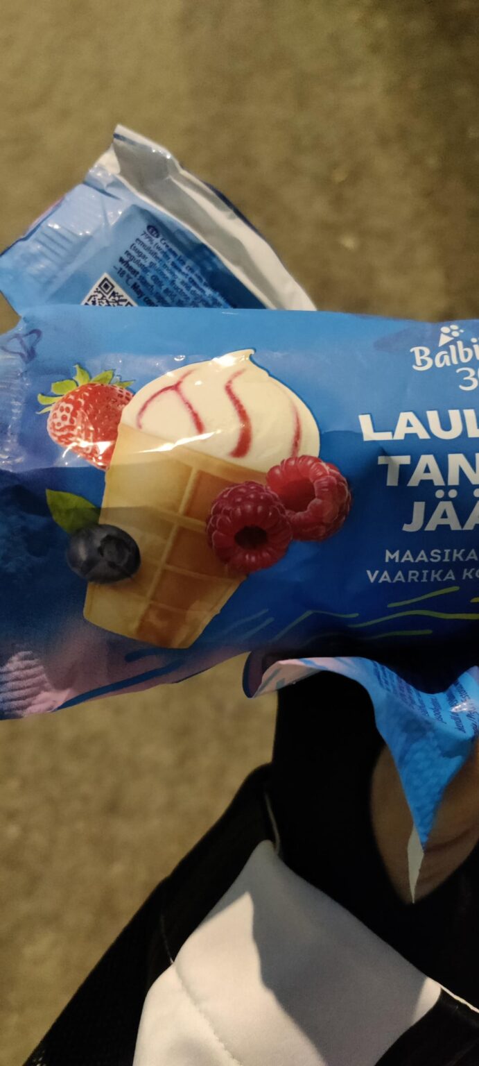 Ist es nicht das irreführende Verbraucher auf dem "Haufen" der Eiscremeverpackung?