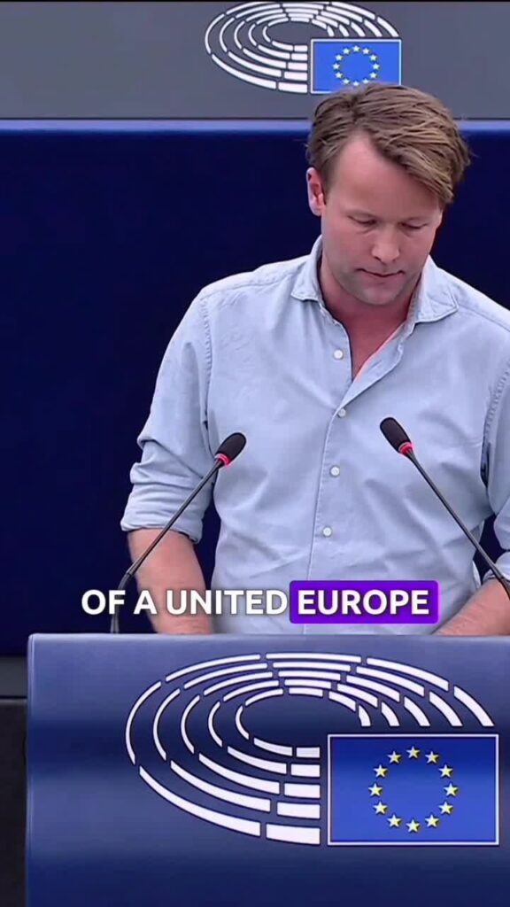 „Zu viele von Ihnen glauben immer noch, dass wir uns zurücklehnen und uns auf die NATO verlassen können [..] Wie Präsident Zelenskyy sagte, ist es Zeit, dass die Streitkräfte Europas geschaffen werden “ - Reinier Van Lanschot [Volt Europa MEP]