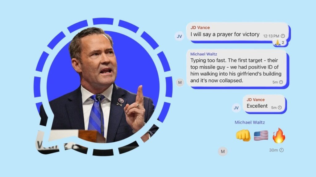 Welches Signalgruppen -Chat -Leck bedeutet für Feinde - und Verbündete - der USA