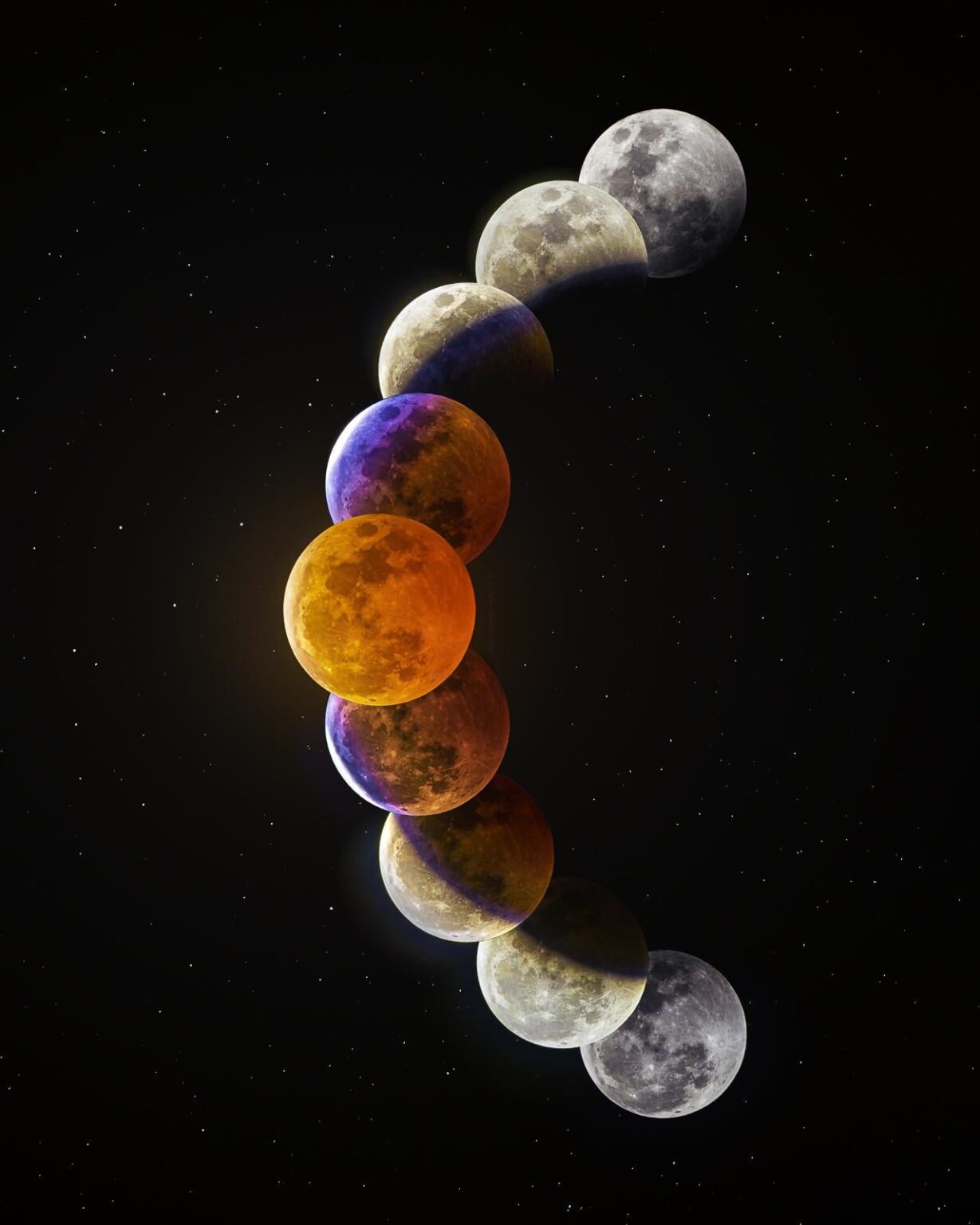 Die erste Gesamt -Mondfinsternis seit 2022 (ich bin so froh, dass sie zurück sind!)
