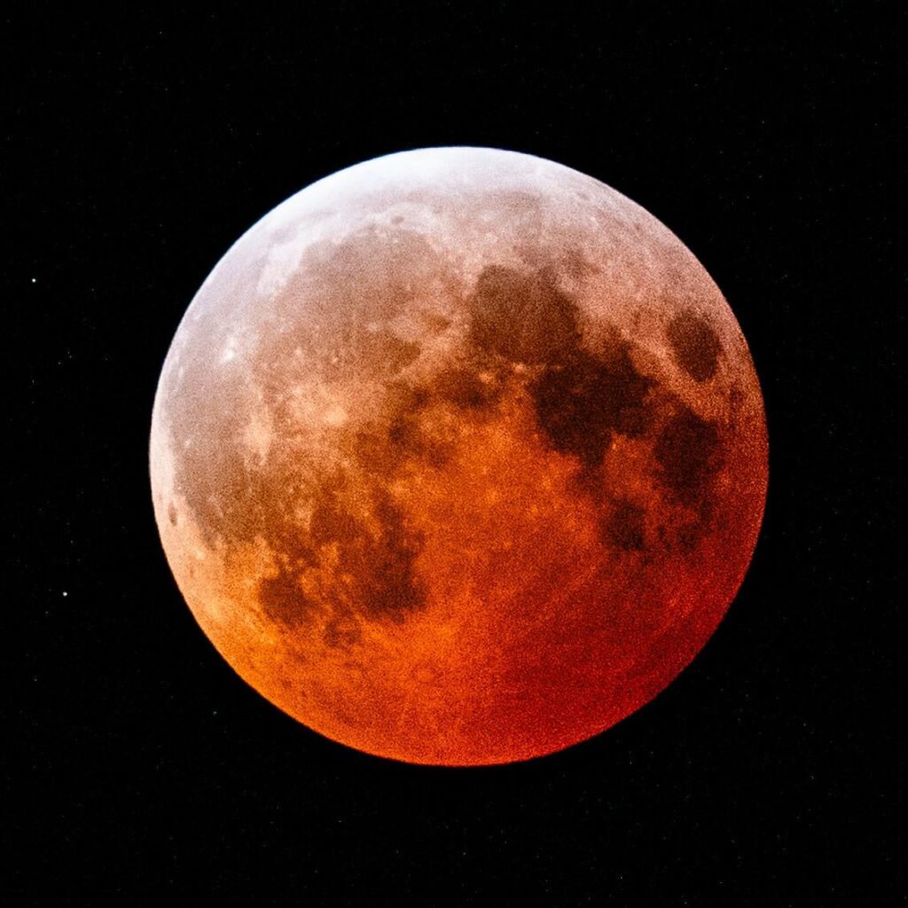 Mein Foto der Mondfinsternis dieser Woche
