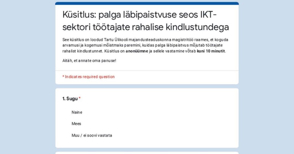 Umfrage im IT -Sektor für Mitarbeiter Umfrage im IT -Sektor für Mitarbeiter