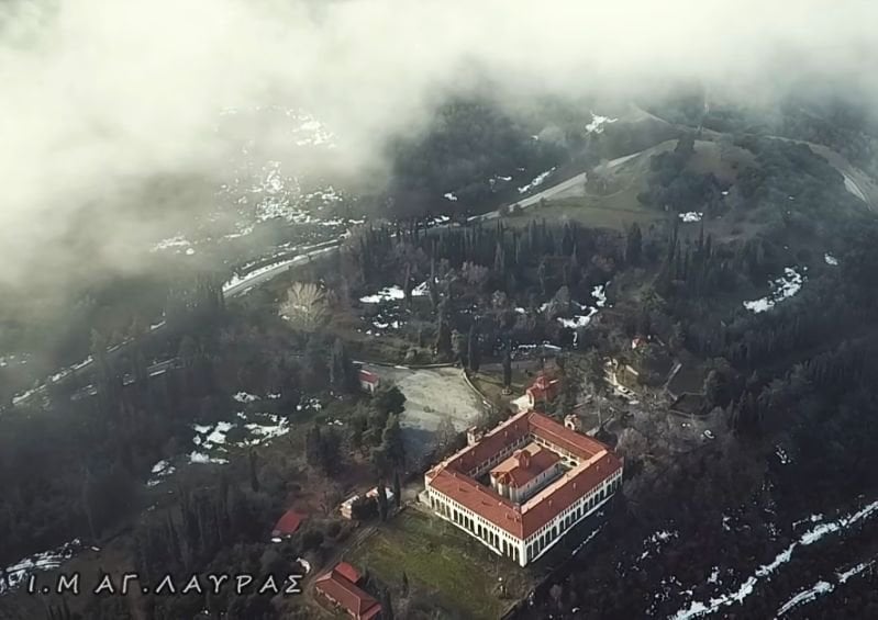 Die erste Kriegsoperation von 1821 fand in Kalavryta statt. Wer schwor "Freiheit oder Tod" in Agia Lavra (Drohnenvideo) - Zeitmaschine