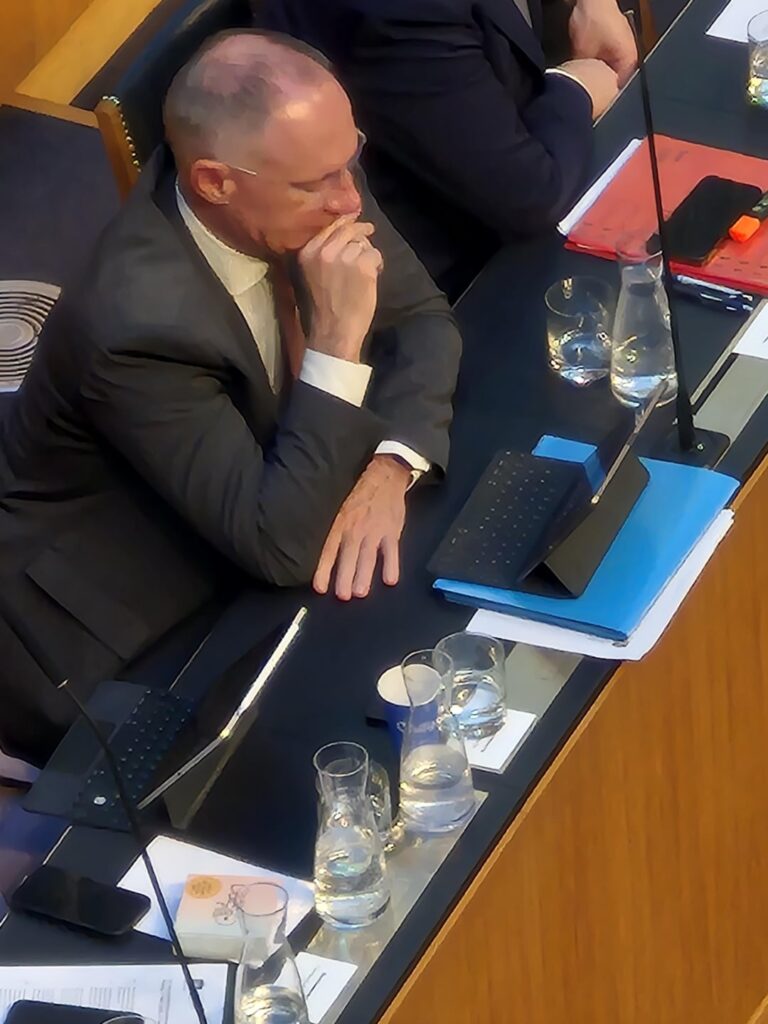 War heute im Parlament
