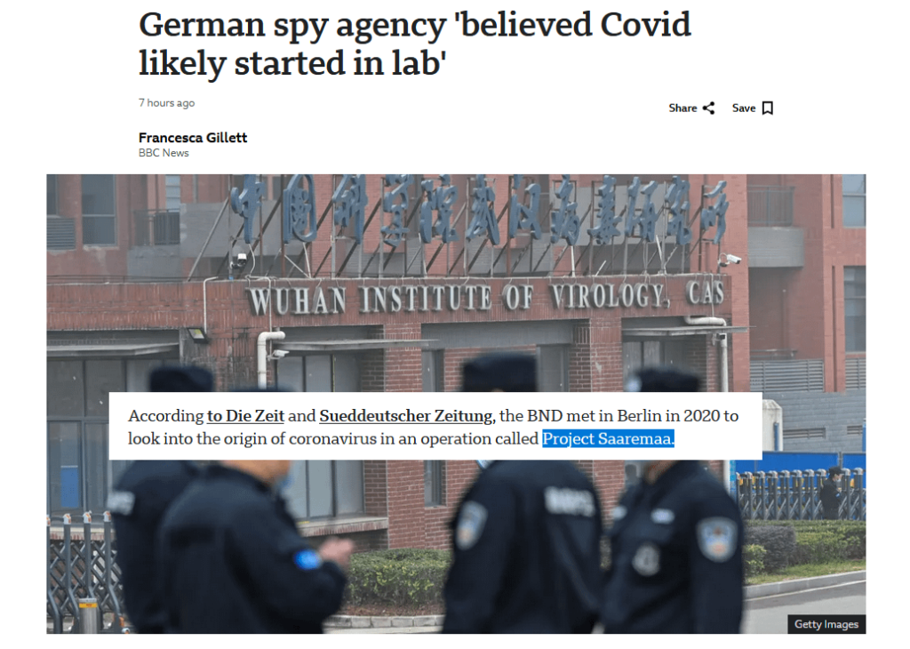 Die Inselbewohner fanden die Decke von Covid-19 heraus.