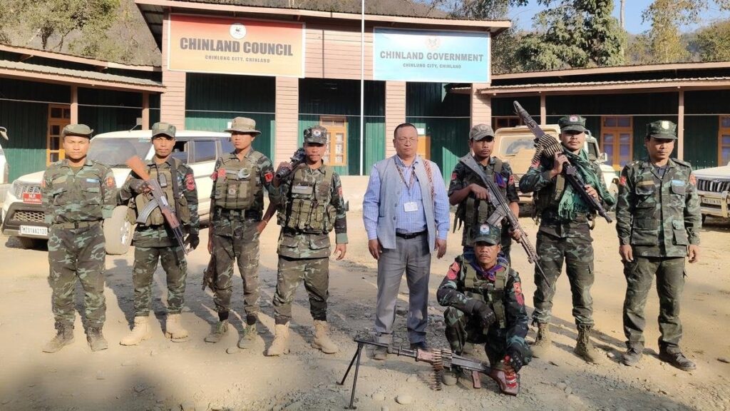 Mizoram MP besucht das Rebellen -Outfit in Myanmar und bittet sie, sich der indischen Union anzuschließen