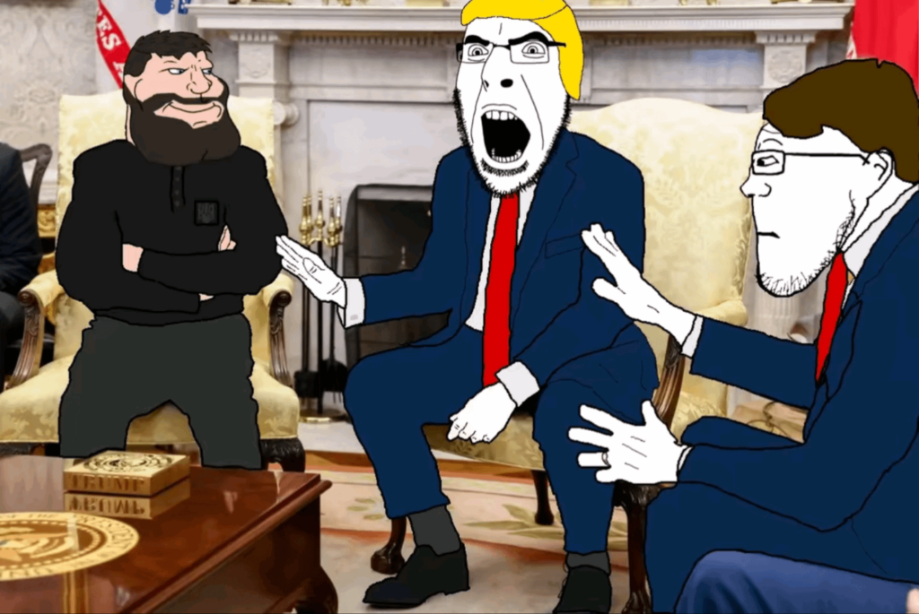 Wie ich Zelensky und Donald Drumps letzte Reden sehe.