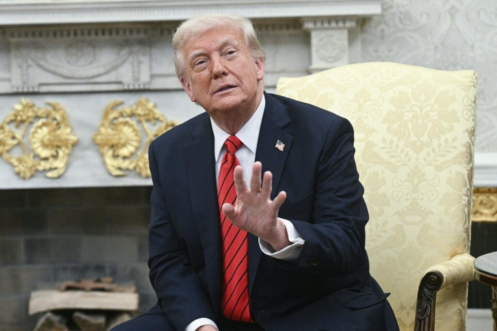 Trump brags Gas auf 1,98 US -Dollar pro Gallone in ein paar Staaten. Es ist nicht - irgendwo.