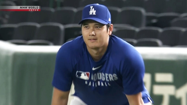 MLB -Star Ohtani Shohei auf 