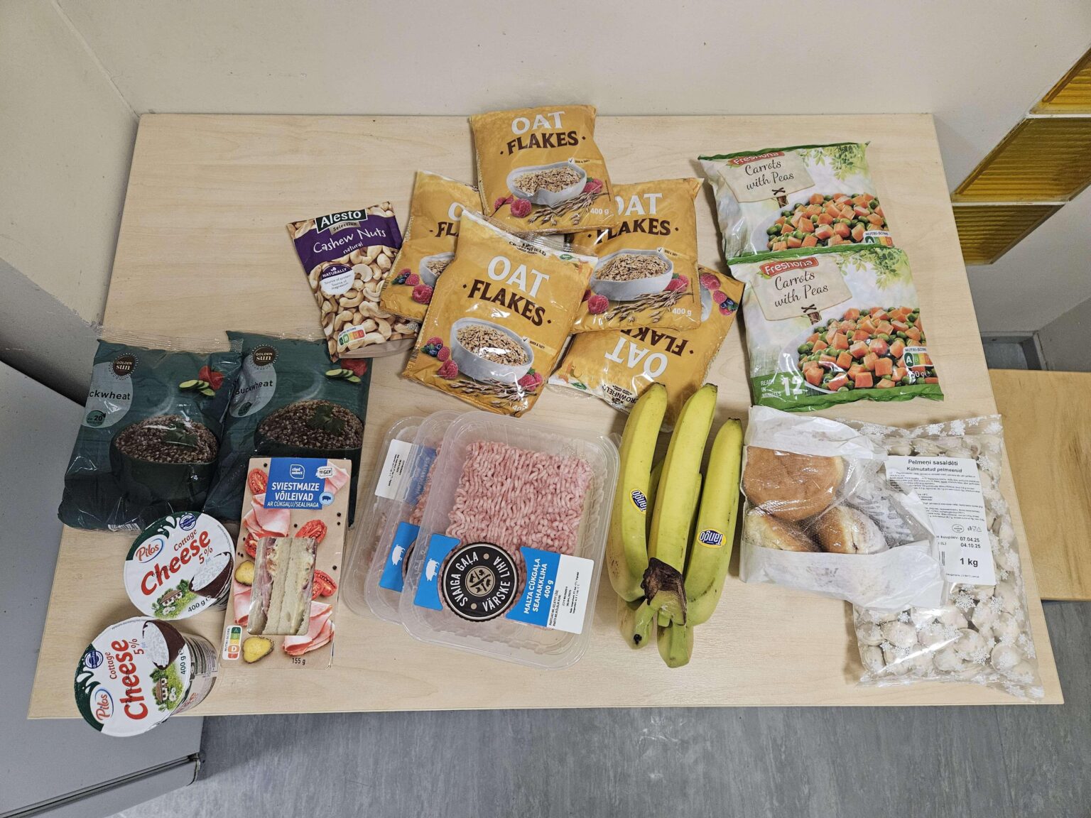 Wöchentlicher Lebensmittelkorb 19.53 €